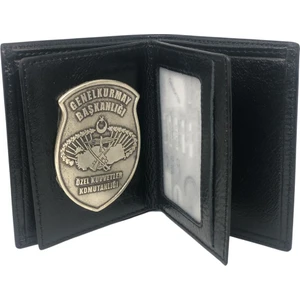 Özel Kuvvetler Cüzdan Hakiki Deri