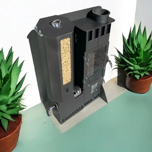 Albu Soba Albus Odun+Pelet Sobası V3R (Süper Çelik Izgara Hediyeli)