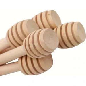 Ahşap Bal ve Reçel Kaşığı 5'li Paket