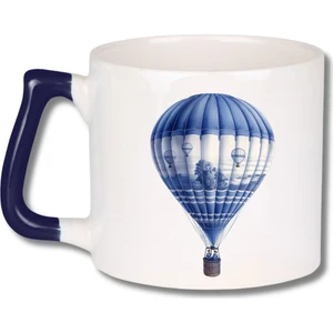 Uçan Balon Figürlü Kupa Bardak 225 ml -Koleksiyonluk Parça