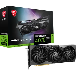 Msı 12GB Geforce Rtx 4070 Super 12G Gamıng x Slım GDDR6X  192BIT HDMI 3xdp Dlss3