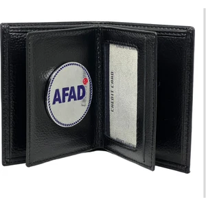 Afad Cüzdan Hakiki Deri