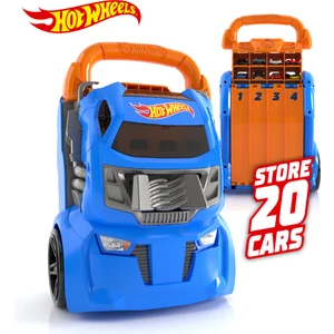 Hot Wheels Multi Launcher 20 Araba Depolama ve Fırlatma Rampası 1/64 Ölçekli Oyuncak