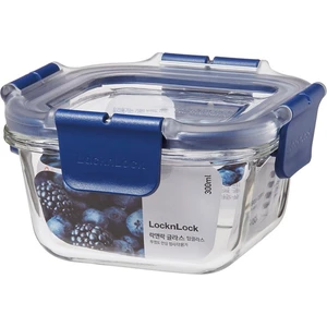 Lockn Lock Ll Top Class Fırın & Saklama Kabı Kare Kilitli 300 ml Mavi