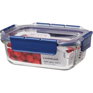 LocknLock Top Class Fırın & Saklama Kabı Dörtgen Kilitli 630 ml Mavi
