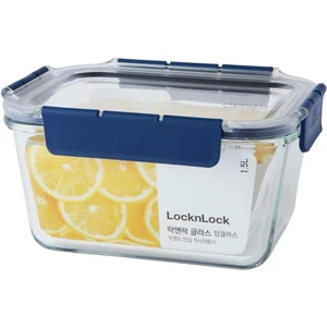 Lockn Lock Top Class Fırın & Saklama Kabı Dörtgen Kilitli Mavi 1,5 lt