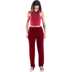 Asn Concept Bordo Kadın Eşofman Altı (Büyük Beden Seçeneğiyle)