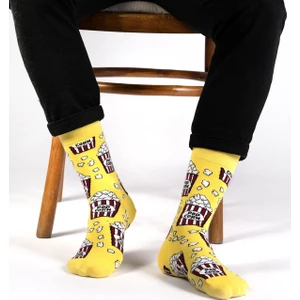 Ozzy Socks Pop Corn Desenli Çorap