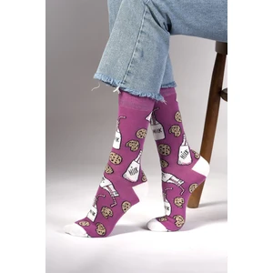 Ozzy Socks Milk Desenli Çorap