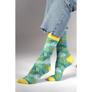 Ozzy Socks Lime Desenli Çorap