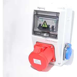 Classic Compact, Trifaze Elektrikli Araç Kombinasyon Kutusu 5X32A + 1X16A - Schneider Marka Sigorta Grubu
