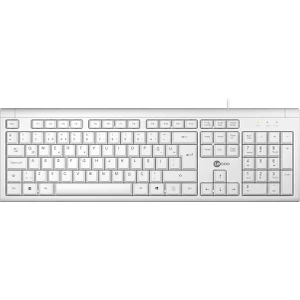 KB101 USB Kablolu Türkçe Q Klavye Beyaz