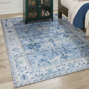 Dijital Baskı Şönil Dokuma Taban Halı Yıkanabilir Kilim Yolluk Salon Halısı
