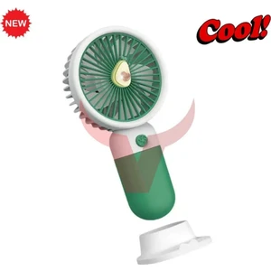 Fan Soğutucu Mini Vantilatör Yeşil