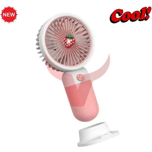 Fan Soğutucu Mini Vantilatör Pembe