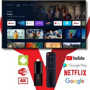 Lobo Ultra Hd Android Tv Box 4K Android Tv Tv Box Tv Stick Akıllı Tv Medya Oynatıcı Smart Tv Wifi