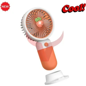 Fan Soğutucu Mini Vantilatör Turuncu
