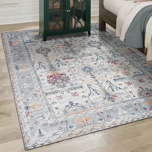 Dijital Baskı Şönil Dokuma Taban Halı Yıkanabilir Kilim Yolluk Salon Halısı