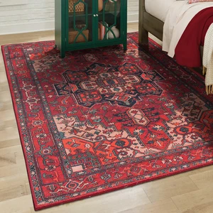 Dijital Baskı Şönil Dokuma Taban Halı Yıkanabilir Kilim Yolluk Salon Halısı
