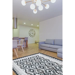 Efes 2306 Iskandinav Yumuşak Doku Leke Tutmayan Modern Halı Kilim