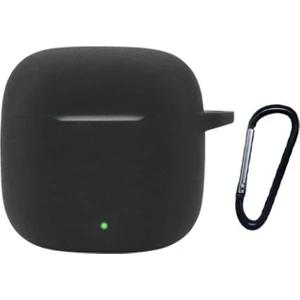 Huawei Freebuds Se 3 Uyumlu Kılıf Mat Kancalı Silikon SF13 Siyah