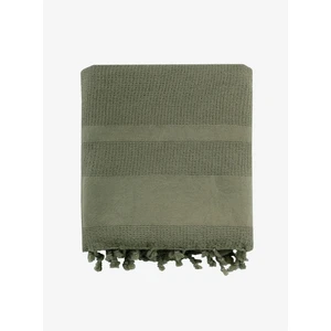 Stone Pamuk Koltuk Şalı Yeşil 140 x 170