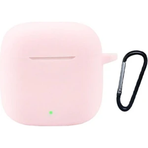 Huawei Freebuds Se 3 Uyumlu Kılıf Mat Kancalı Silikon SF13 Pembe