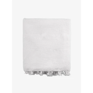 Star Pamuk Koltuk Şalı Beyaz 140 x 170