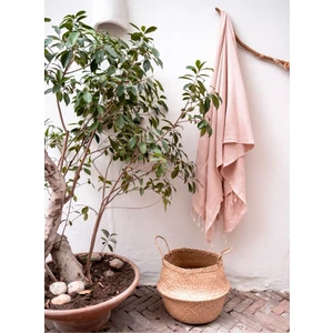 Star Pamuk Koltuk Şalı Açık Pembe 140 x 170