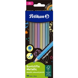 Metalik Renkler 10LU Kuru Boya