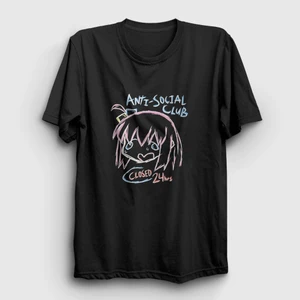Siyah Anti Social Club Bocchi The Rock T-Shirt