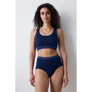 Removable Padded Racer Back Lacivert Üst