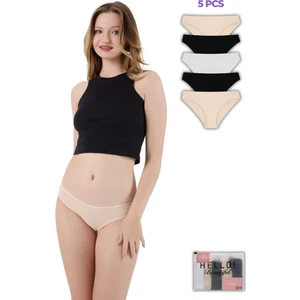 Kadın Bikini Slip 5'li Set