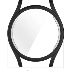 Samsung Galaxy Watch 7 44MM Için Silikon Bumper Kılıf Full Kaplama Yumuşak Tpu Kılıf