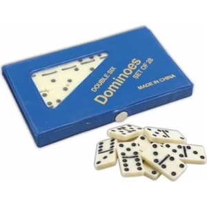 Melamin Domino Taşı Çantalı Domino Seti Büyük boy