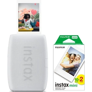 Instax Mini Link 3 Beyaz Akıllı Telefon Yazıcısı ve 20'li Mini Film