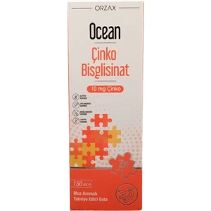 Ocean Çinko Bisglisinat Şurup 150 ml - Muz Aromalı