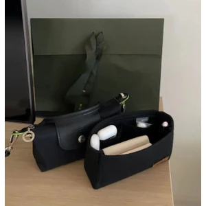 Keçe Love Longchamp Mini Pouch Çanta içi Düzenleyici, Çanta içi Organizer