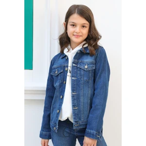 Mutlu Kids Unisex Çocuk Kot Ceket