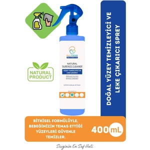 Pur Monde Çok Amaçlı Bitkisel Yüzey Temizleyici ve Leke Çıkarıcı Sprey 400 ml