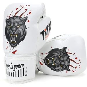 Titan Sport Beyaz Puma Desenli Boks Eldiveni