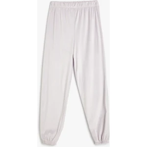 Rahat Kalıp Jogger Kadife Pijama Altı