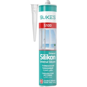 Sukes Şeffaf Silikon Universal