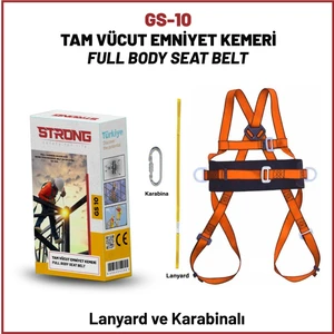 Strong Bel Destekli Paraşüt Tip Emniyet Kemeri Yüksekte