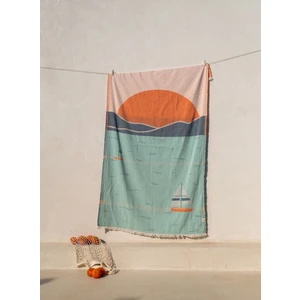 Seascape Pamuk Peştamal Mint 90 x 160 - Keseli