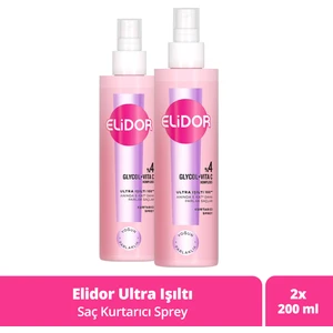 Saç Kurtarıcı Sprey Ultra Işıltı Yoğun Parlaklık 200 ml X2