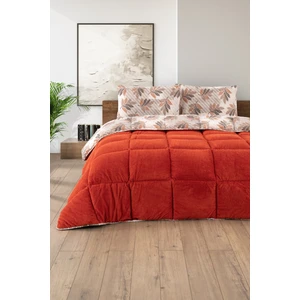Battal Boy Lüx Wellsoft Yorgan Çift Taraflı Yastık Kılıflı 215 x 235  cm  Yorgan + Yastık Kılıfı Set