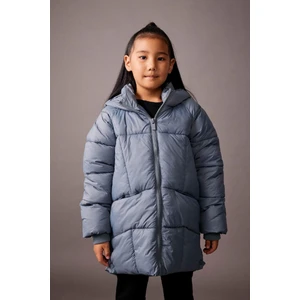 Kız Çocuk Su İtici Kapüşonlu Kaban A0900A823AU