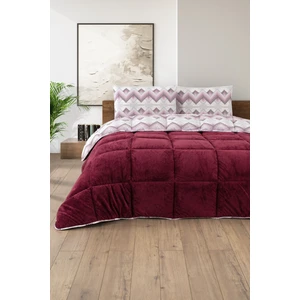 Battal Boy Lüx Wellsoft Yorgan Çift Taraflı Yastık Kılıflı 215 x 235  cm  Yorgan + Yastık Kılıfı Set