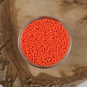 Abc Kum Boncuk Turuncu 2 mm 500 Gram 12/0 - K50